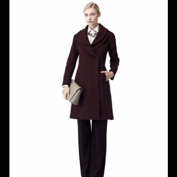 REISS FENELLA SIDE PANELED DETAIL COAT - Picture 2 of 8